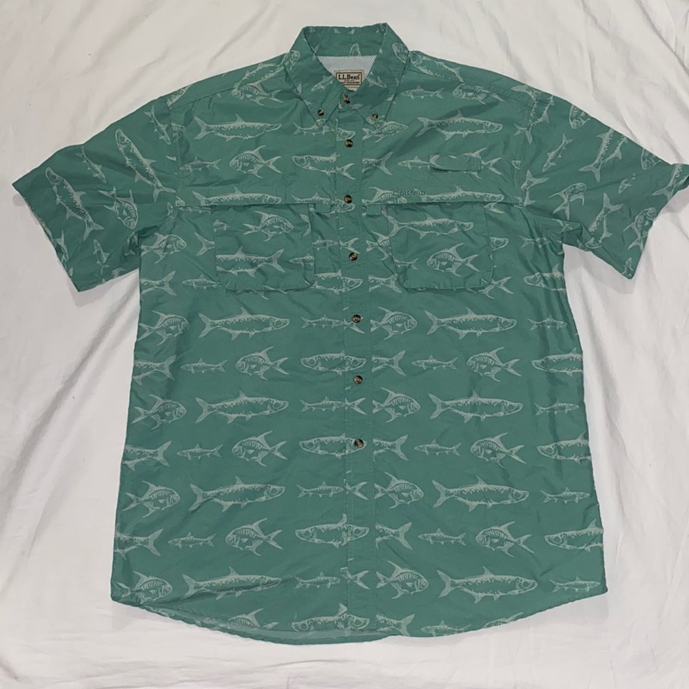 Men’s L.L. Bean outdoor shirt. Large Tall.